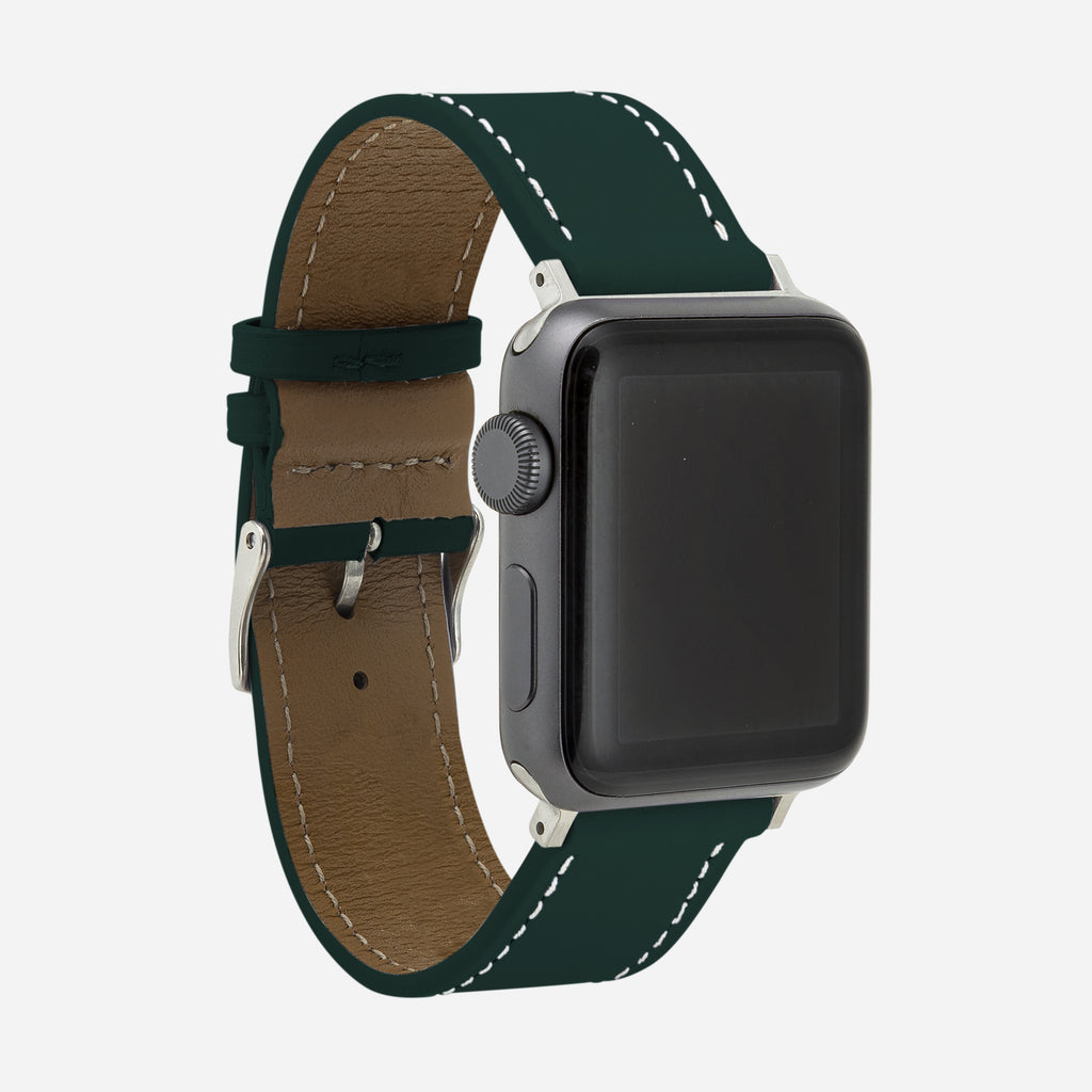 Bracelet Apple Watch vert femme