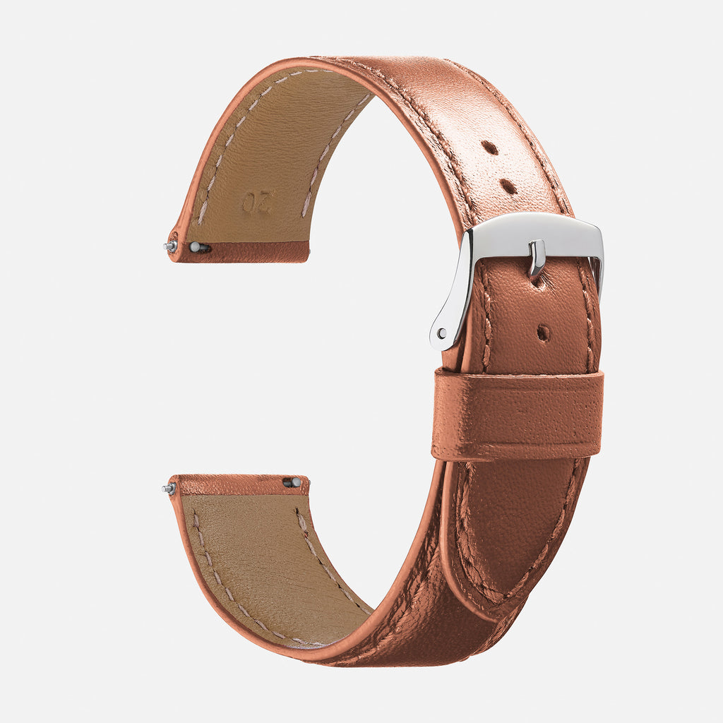 changer son bracelet de montre marron clair